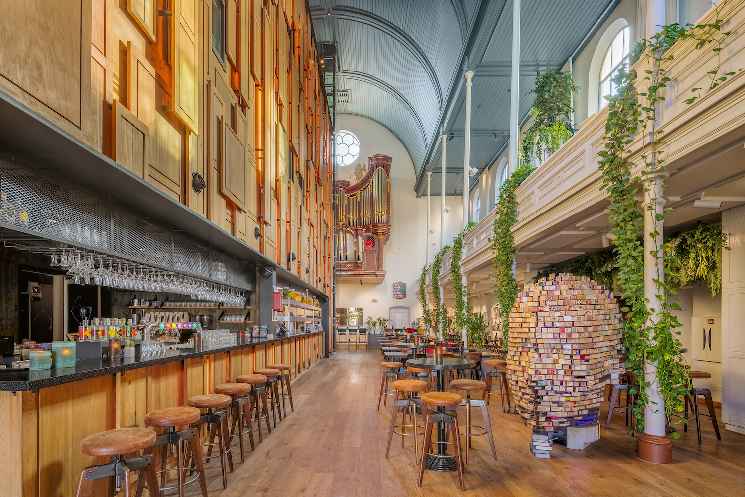 clearverdictlabs utrecht hotel restaurant church hall